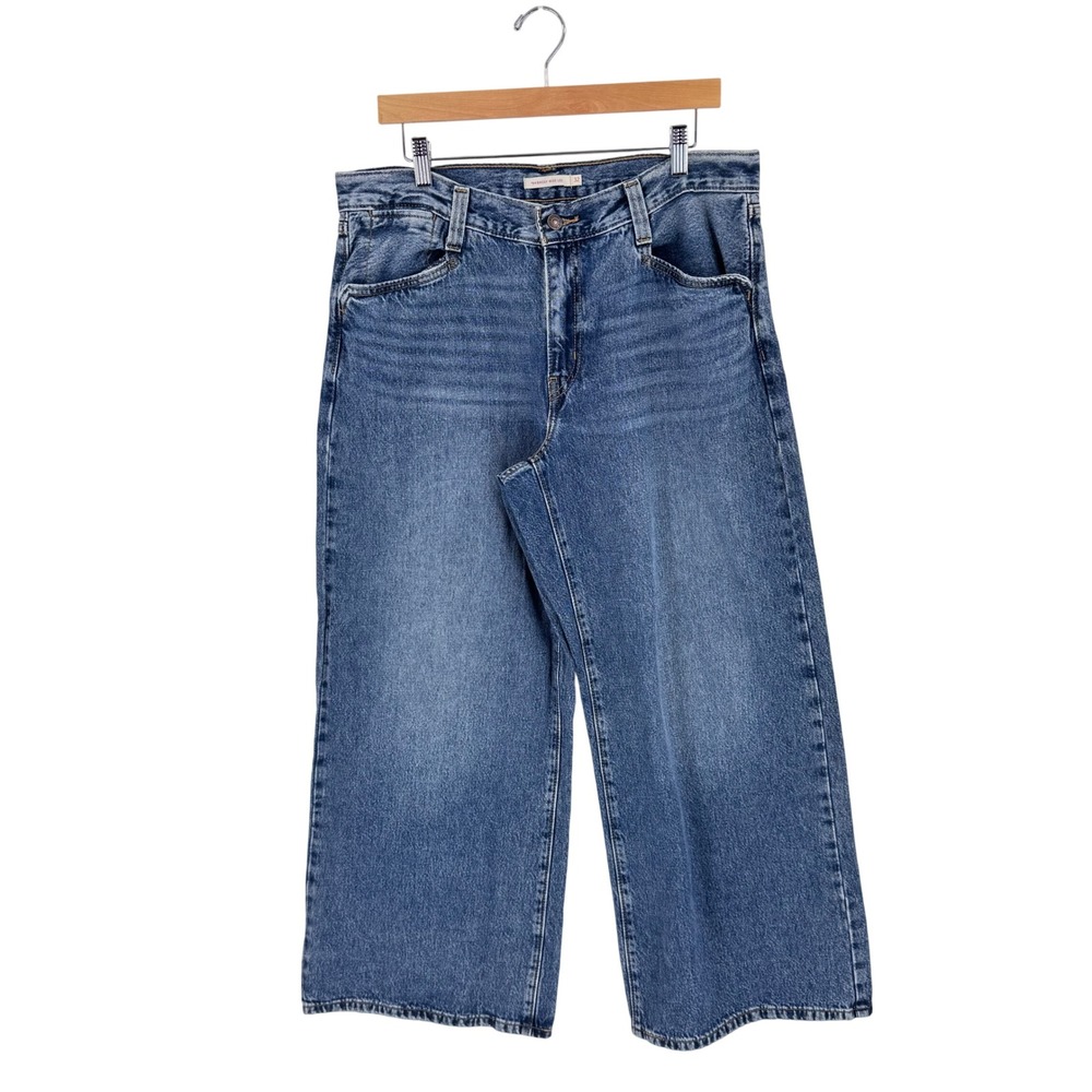 Levi's '94 Baggy Wide Leg Jeans Blue 32 High Rise Denim Streetwear 90s Style